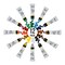 U.S. Art Supply Professional Oil Paint Set - 12 Vibrant Colors in 12ml Tubes for Canvas, Wood & Art Surfaces - Oil Based Paint for Artists, Adults & Students
